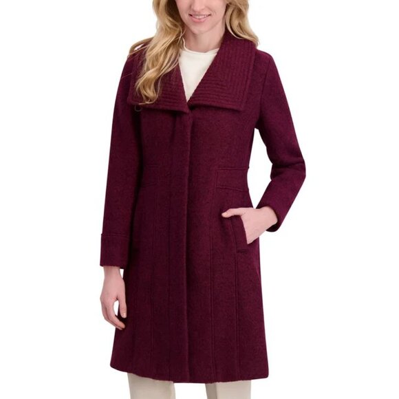 Kenneth Cole Women's Wool Blend Coat - Picture 3 of 6